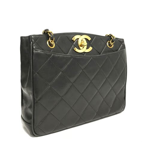 chanel patent tote bag|chanel lambskin leather handbags.